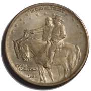 1925 BU  Stone Mountain Comm Half Dollar