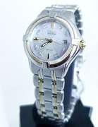Citizen Eco-Drive Women's Quattro Two-Tone Mother of Pearl and Diamonds Watch