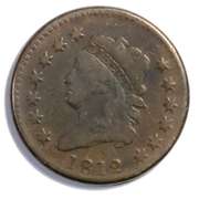 1812 Small Date Classic Head Large Cent