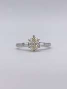 14kt Gold Diamond Engagement Ring