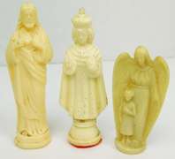 Collection of Vintage Religious Figures & Crucifix