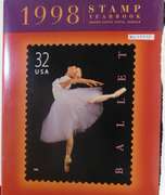Stamps: 1998 Mint Book w/ Commem stamps,