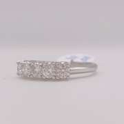 14kt White Gold & Diamond Ring
