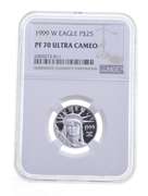 PF70 UCAM 1999-W $25 American Platinum Eagle - Graded NGC