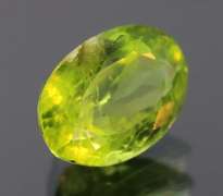 Eye catching 3.89ct Burma green Peridot