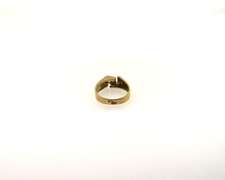 Geometric Solitaire 14k Gold Diamond Ring