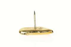 9K Yellow Gold Ornate Natural Opal Ornate Lapel Pin/Brooch