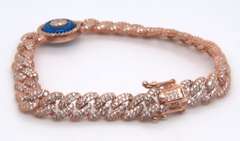 Sterling Silver Devil Eye Bracelet