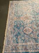 STUNNING VINTAGE REPRO DESIGN RUG 5x8