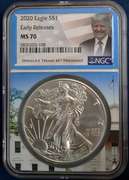2020 NGC MS70 Early Releases Donald J. Trump S$1
