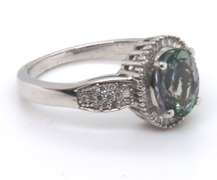 Sterling Silver Gemstone Ring