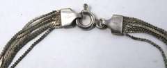Multi Strand Vintage Sterling Silver Bracelet