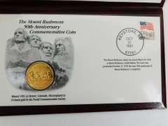Mt. Rushmore 50th Anniversary Commemorative Coin