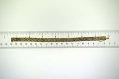 Italian Sterling Silver Riccio Chain Flat Mash Bracelet