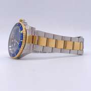 Men's Stainless Steel Diver Watch with Day Date