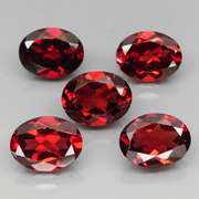 Stunning 10.48ct 5 piece untreated Garnet set