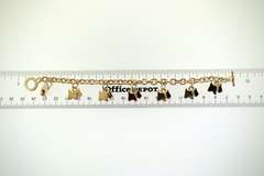 Vintage Agatha Paris Chain Charm Bracelet