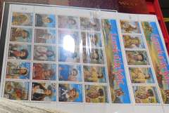 Stamps: Legends of the West Mint Book w/ Commem stamps, $11.60   NOTE:  Included is a Bonus packet of Post Cards