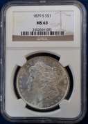 1879-S Morgan Silver Dollar MS63