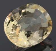 Remarkable 8.21ct high fire champagne Beryl