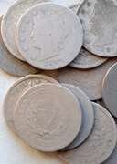 V Nickels 1890 Era Lot