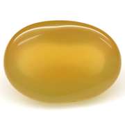 Honey yellow! 7.12ct untreated Mexican Fire Opal cabochon