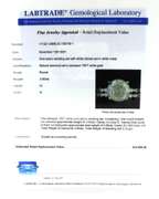 Majestic 18kt White Gold 3cts Round Brilliant Cut Diamond Wedding Set