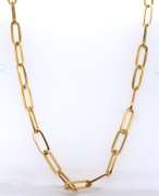 Charming 18kt Oval Link Necklace