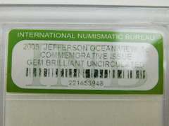 2005 Jefferson Ocean View Commemorative 5 Cent Coin