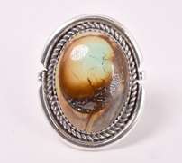 Incredible Turquoise Ring in Sterling Silver