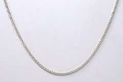 Italian Popcorn Sterling Silver Necklace