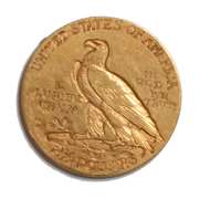 1908 2 1/2 US Gold Quarter Eagle