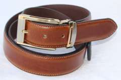 Classy Fine Quality Leather Belt, Made In Italy