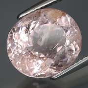 Marvelous 6.76ct pure pink Morganite