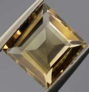 Rich 3.88ct untreated emerald cut Citrine