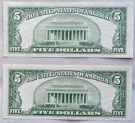 Choice AU 1950 A & B Federal Reserve Star Notes