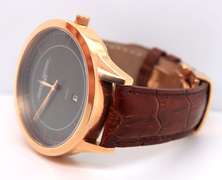 Jorg Gray Gold Tone Stainless Steel Watch