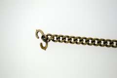 Vintage Sterling Silver Curb Link Bracelet