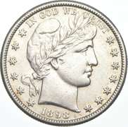 1898-S Barber Half Dollar