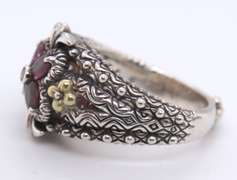 Lot of 2 Vintage Sterling Silver Rings