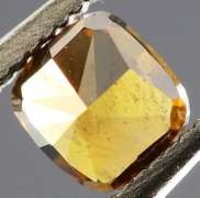 Stunning .36ct cushion cut chocolate Diamond