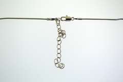 Sterling Silver Tsavorite Pendant With Chain