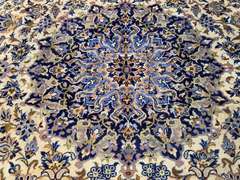 VINTAGE PERSIAN KASHAN RUG 9X13