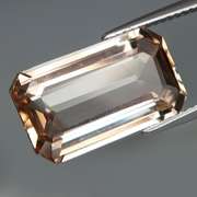 Lavish 9.92ct emerald cut Imperial Topaz