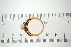 Sterling Silver Pearl Ring