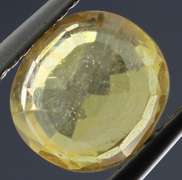 Very rich 3.01ct canary yellow Sapphire
