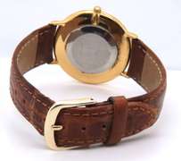 Christian Bernanrd Gold Plated Slim Quartz Watch