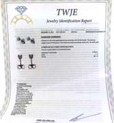Elegant White Gold 0.50ctw Diamond Stud Earrings