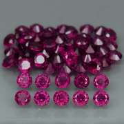 Ravishing 5.04ct hot pink Rhodolite Garnet set