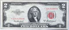1953 A $ 2 Star US Note Choice Crisp Unc